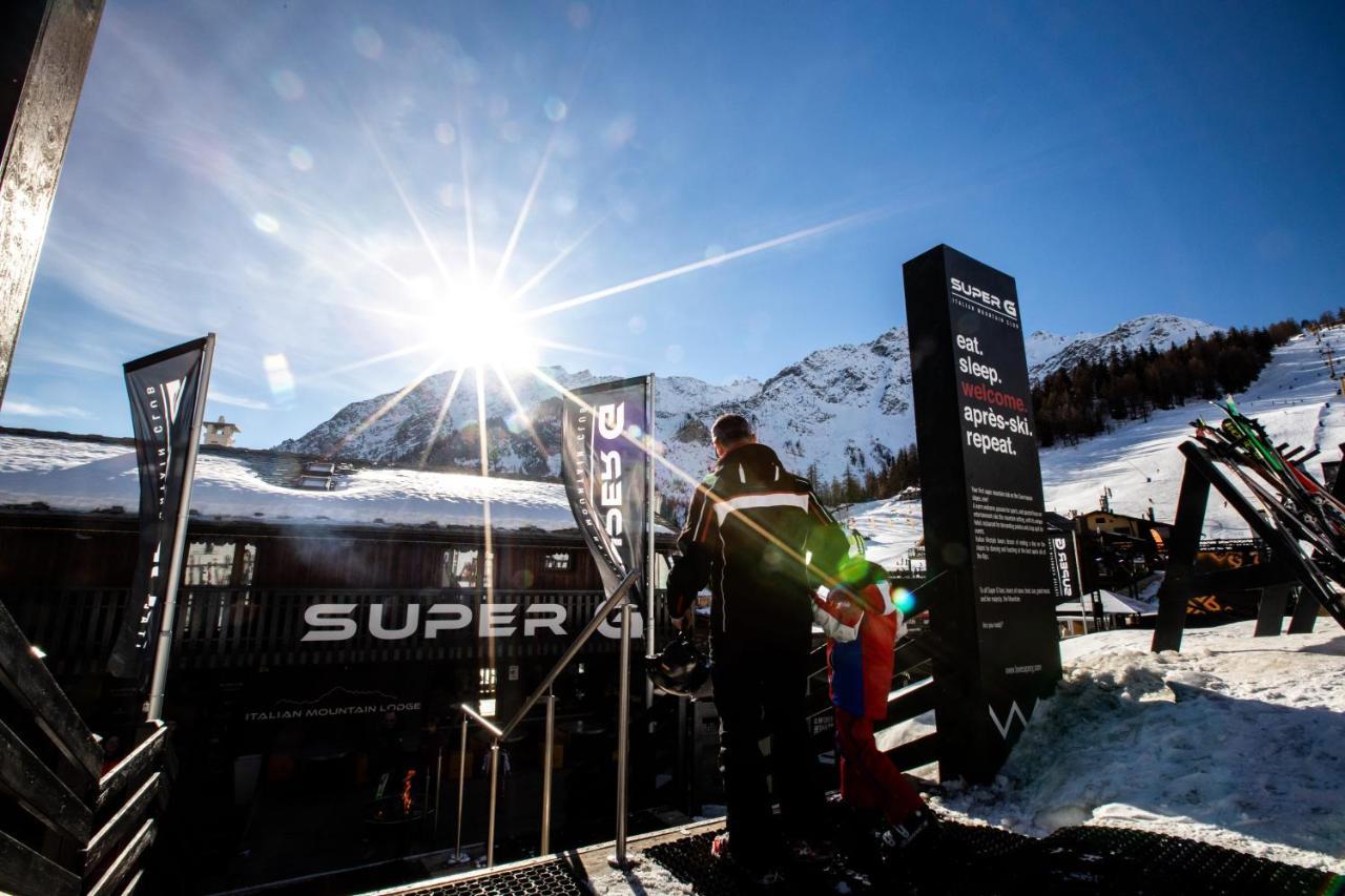 Super G Hotel Courmayeur Kültér fotó